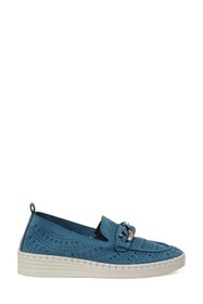Resim Polaris 166781.Z5FX Mavi Kadın Loafer 