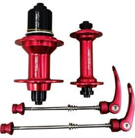 Resim Bike Sky Bisiklet Ön Arka Hazne Seti Pasak 32 Delik Hub Sesli Göbek 