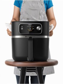 Resim Philips HD9880 Aile Boyu 8,3 Lt Geniş Kapasiteli 22'in1 Uzaktan Bağlantılı Ultra Premium Airfryer 
