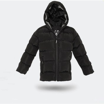 Slazenger Neons In Unisex Çocuk Mont & Kaban Siyah St23jc055-500