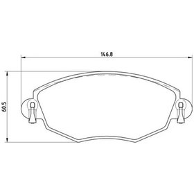 Resim Mga 55631 On Fren Balatasi 1s712k021ac 