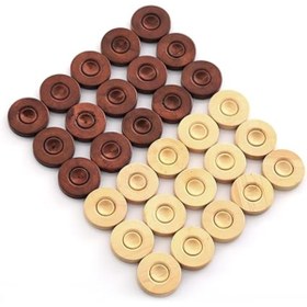 Resim Sevimle Store Ağacından El İşçiliği İle Üretilmiş Ahşap Tavla Pulu (35 Mm Kuru Şimşir Ahşap Tavla Pulu) 