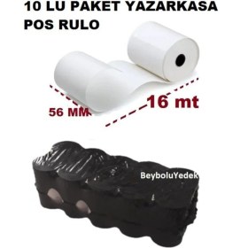 Resim Beko Yazar Kasa Pos Rulo , Yeni Nesil Yazarkasa Pos Rulosu 56 mm x 16 M - 10 Lu 