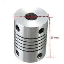 Resim 5x5mm Esnek Kaplin - 3D Yazıcı/CNC Uyumlu 