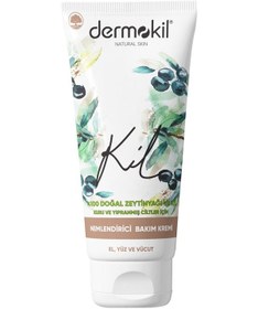 Resim Dermokil Zeytinyağlı Nemlendirici El Yüz Bakım Kremi 75 ML 