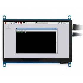 Resim WaveShare 7 Inch HDMI Kapasitif Dokunmatik LCD (Çoklu Sistem) - 1024x600 (H) 