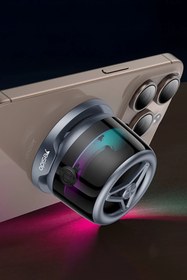 Resim Yesido Mini Magsafe Hoparlör Wireless Speaker Bt 5.3 Rgb Manyetik Özellikli Mini Kablosuz Hoparlör Tws 