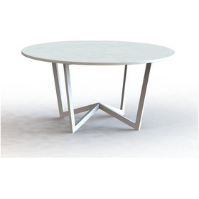 Resim Yuvarlak Masa Ayakları Beyaz Masa Ayağı Dekoratif Tasarım 