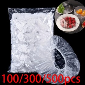 Resim KALP YAPRAĞI 100/300/500 adet Tek Kullanımlık Kendiliğinden Kapanan Plastik Gıda Saklama Torbaları, Minimalist Beyaz, Taşınabilir, Baskısız, Yıkanmaz, Mutfak, Piknik, Mangal için İdeal 