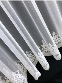 Resim Evdepo Home Arne Kullanıma Hazır Tül Perde 