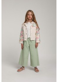 Resim Xo Kids Kız Çocuk Pantolon 9-13 Yaş 25100 Yeşil 