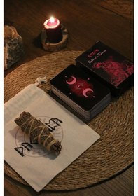 Resim Colmans Pembe Cadı Tarot Destesi - 78 Kart 
