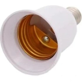 Resim Renklimestore E14 - E27 Duy Dönüştürücü, Abs Plastik, Sıcaklığa ve Korozyona Dayanıklı, Beyaz, 