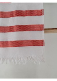 Resim Renkli Çizgili Desenli Çok Amaçlı 70x150 Cm Peştamal Baveno Çok Renkli 