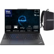 Resim Lenovo Thinkpad E16 Gen 2 Ultra 7 155H 21MA002UTX-061 96GB 4tb+4tb SSD Freedos Taşınabilir Bilgisayar 