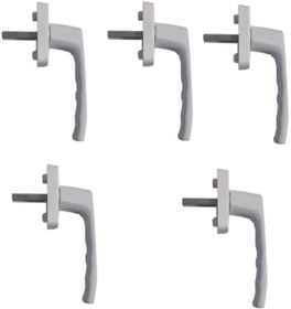 Resim 5 Adet Beyaz PİMAPEN® Marka Pencere Kolu (Aluminyum) 