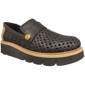 Resim Mammamia MAMMAMİA D24YA-3415 KALIN TABAN DERİ KADIN LOAFER AYAKKABI 