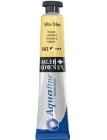 Resim Daler Rowney Aquafine Tüp Suluboya 8ml YELLOW OCHRE 663 