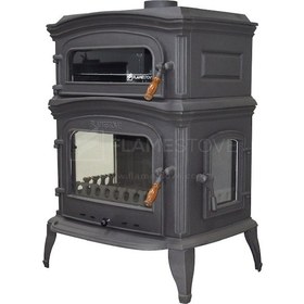 Resim Flame Stove FS-034 YK Altara Lux Premium Yan Kapak Döküm Soba 