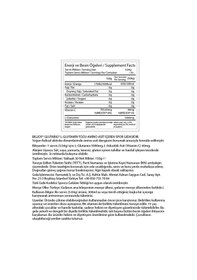 Resim Glutabig Powder L-glutamin 150gr 30 Servis Glutamine Amino Asit Aromasız 