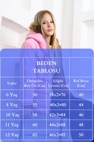Resim Joui Co Kız Çocuk Su Geçirmez Kışlık Mont 