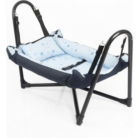 Resim Plüton Bebek Hamak Lacivert 