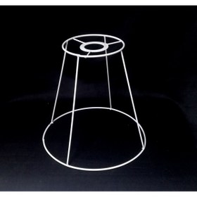 Resim Allians Beyaz Metal Avize İskeleti, 25 cm, Modern ve Şık Aydınlatma Aksesuarı 