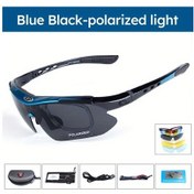 Resim Willowhaven 2025 Moda Bisiklet Gözlükleri Black Blue Yerleşik Çıkarılabilir Çerçeve Beşli Paket Hafif 