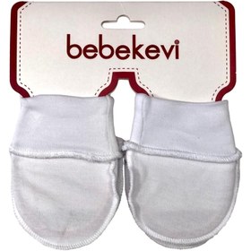 Resim Bebekevi Ters Dikiş Pamuklu Yeni Doğan Bebek Eldiven (2 Çift ) 