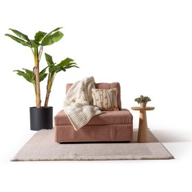 Resim Home Kafi Yataklı Tekli Koltuk Pudra 