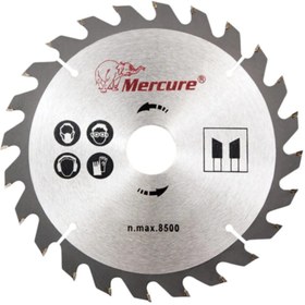 Resim Mercure Elmas Uçlu Sunta Kesme Daire Testere 210x24 