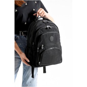 Resim Louisiana Polo Bolsas Kadın Sırt Çanta Siyah 1087 Siyah 