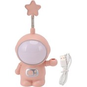 Resim Pembe Astronot Kalemtraş Lamba - Huiliang A 