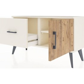 Resim Arges Şifonyer Tek Raflı Tek Çekmeceli Tek Kapaklı 88x30x48 Aytaşı-çam/aytaşı Çam/aytaşı 
