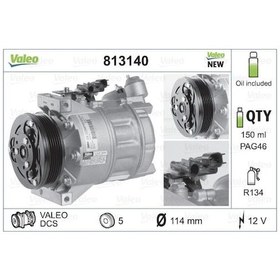 Resim VALEO 813140 Klima Kompresörü Volvo Xc60 08- 