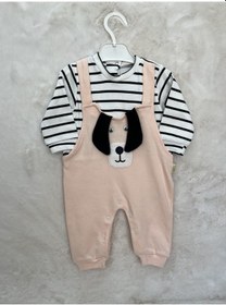 Resim Köpekli Salopet Tulum Somon SOMON 