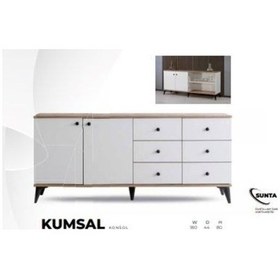 Resim Kumsal Konsol Beyaz 