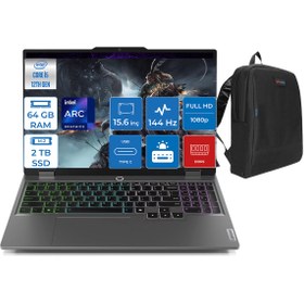 Resim LENOVO Loq 15IAX9I i5 12450HX 64GB 2tb SSD Intel® Arc™ A530M 4gb FDOS 15.6" IPS Fhd 883FQ000UTRF10+ZETTACNT 