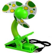 Resim Bebek Beşik Arabası Hayranı Mini Taşınabilir Klip Usbcharging Yurt Ofisi Küçük Elektrikli Fan Mavi 5852 Yeşil 