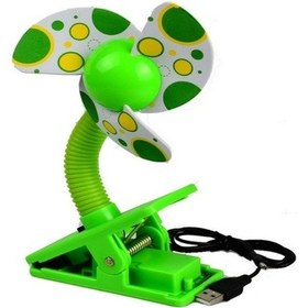 Resim Bebek Beşik Arabası Hayranı Mini Taşınabilir Klip Usbcharging Yurt Ofisi Küçük Elektrikli Fan Mavi 5852 Yeşil 