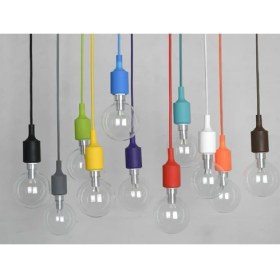 Resim N&D Lighting Dekoratif Silikonlu Yeşil Duy 