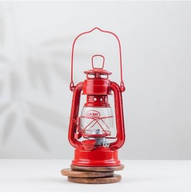 Resim 30 Cm Dekoratif Gemici Feneri Kırmızı 