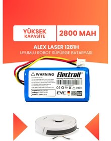 Resim Alex Laser 1281h Uyumlu Batarya Yüksek Kapasite 2800mah 