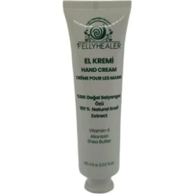 Resim TeknoKapsül Salyangoz Özlü El Kremi, Nemlendirici Onarıcı, 60 Ml, Paraben Içermeyen, Kuru Çatlamış Eller 