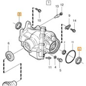 Resim CORTECO Volvo 850 C30 C70 S40 S70 S80 V50 V70 Xc70 Xc90 Aks Keçesi Ara Şanzımana Ait Awd Sağ Sol 