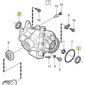 Resim CORTECO Volvo 850 C30 C70 S40 S70 S80 V50 V70 Xc70 Xc90 Aks Keçesi Ara Şanzımana Ait Awd Sağ Sol 