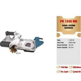 Resim Proter Pr 1245 Wk Kanal Kazıma Makinası 