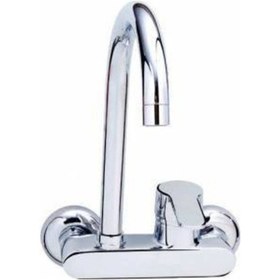 Resim Ayasya Yapı Duvardan Kuğu Aç-kapa Mix Evye Mutfak Bataryası Beyaz 