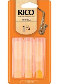 Resim Rico Rja0315 Alto Sax Kamışı No:1.5 3'Lü Paket 