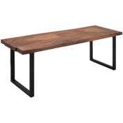 Resim KÜTÜKhouse Doğal Ladin Yemek Masası 180x80 Cm 